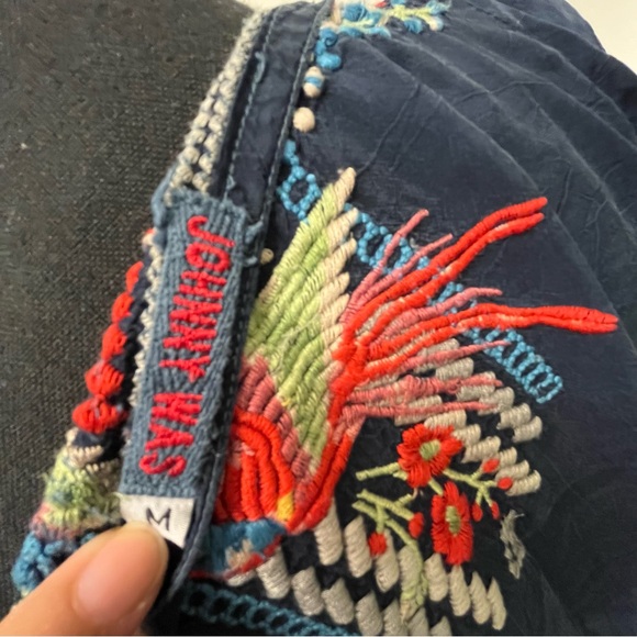 Johnny Was Luxury Embroidered Blouse – Size - Picture 11 of 11